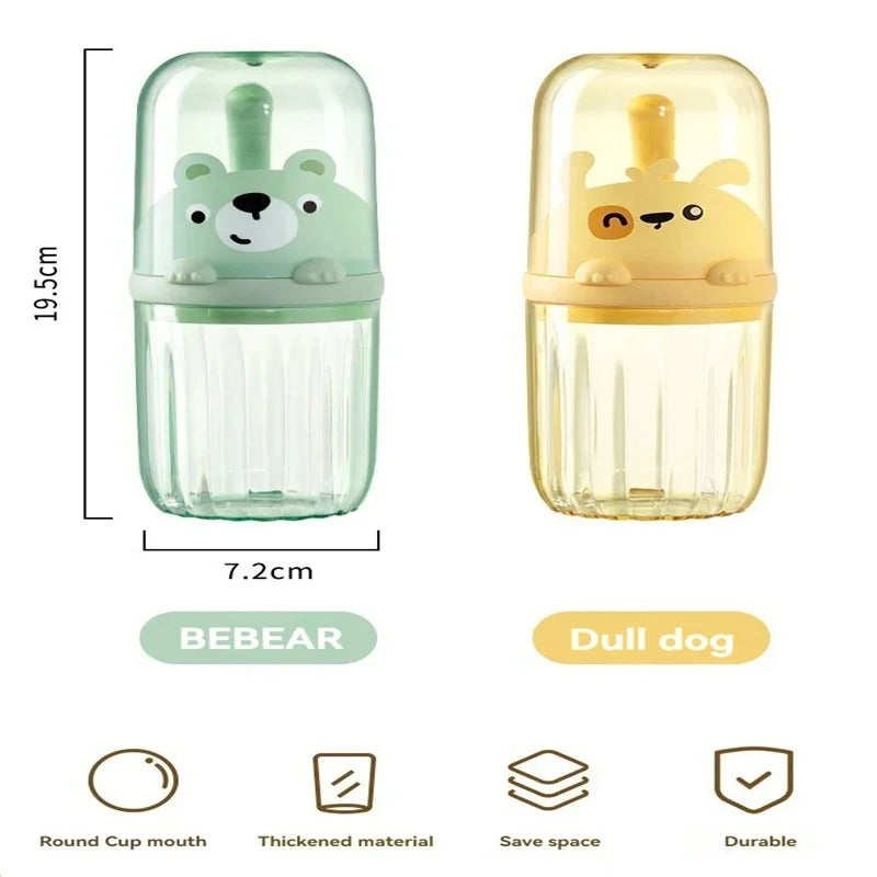 Creative Cartoon Toothbrush Storage Box Children's Set Travel Mouthwash Cup Portable Home Washing and Toothpaste Storage