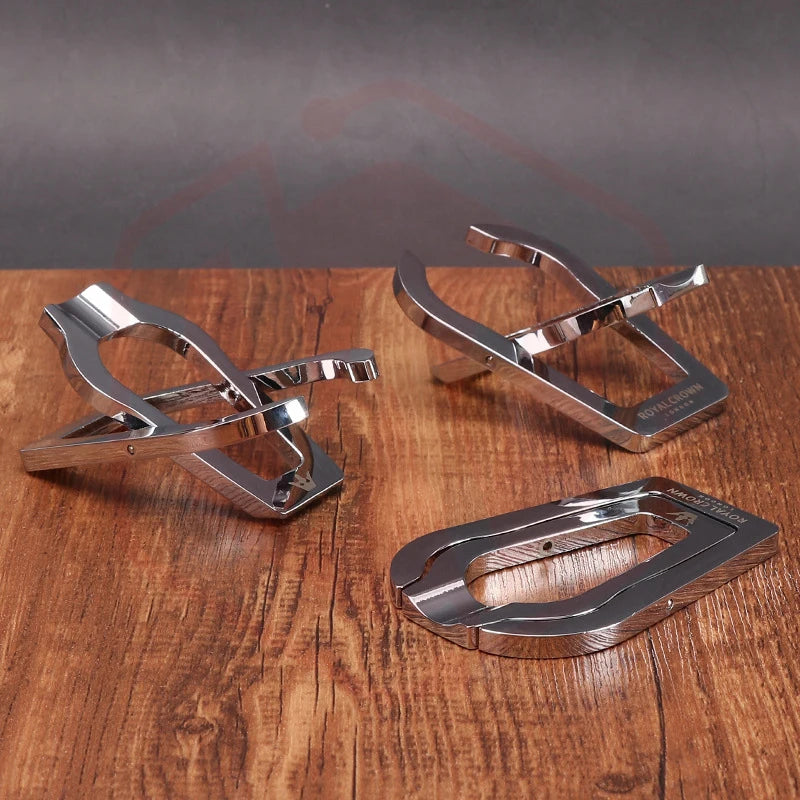 Hotselling design Stainless steel Pipe rack display pies holder