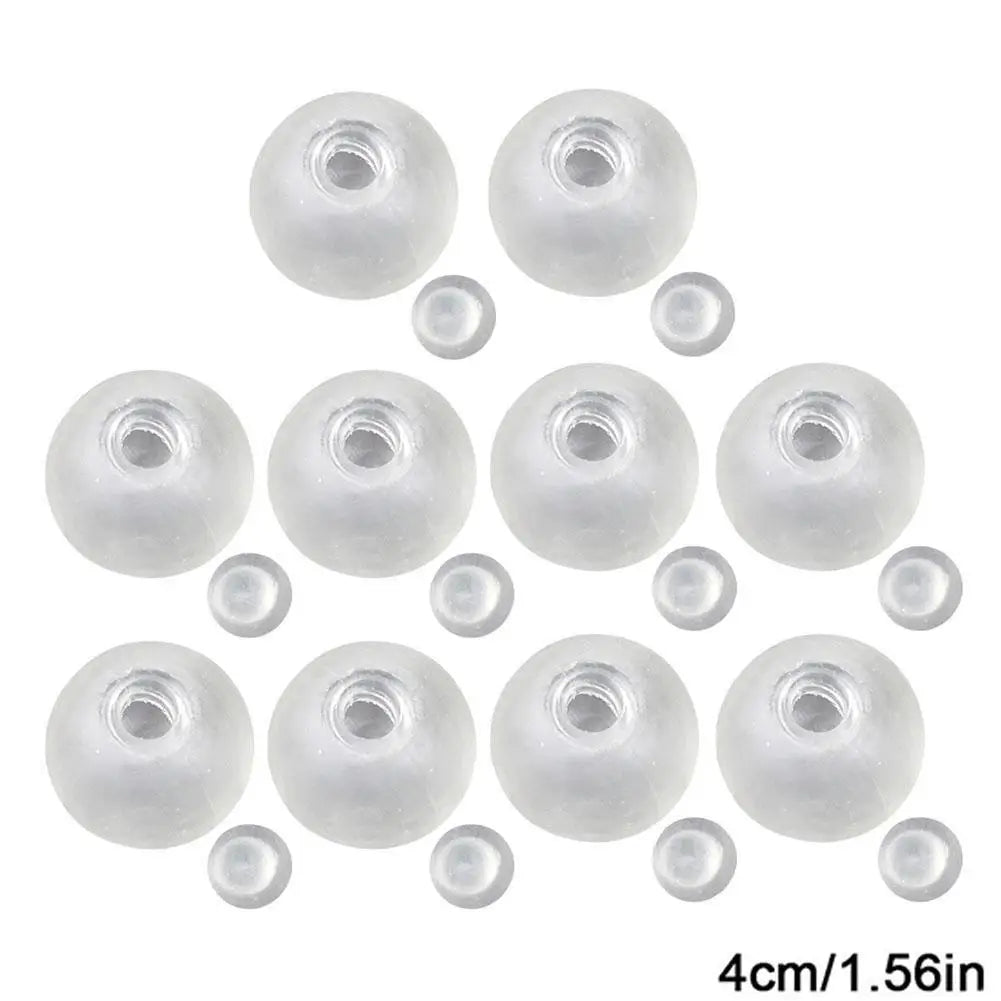 Stress Relief Toys 10pcs Diy Stress Ball Making Kit Tpr Skins Fillers for Personalized Squeeze Anxiety Relief