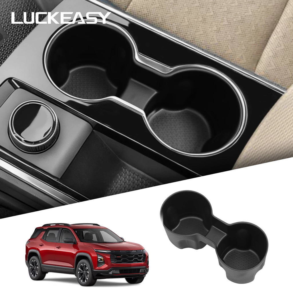 for Chevrolet Equinox 2024 2025 Central Console Water Cup Holder Car Interior Accessories Drinks Holder Storage Case