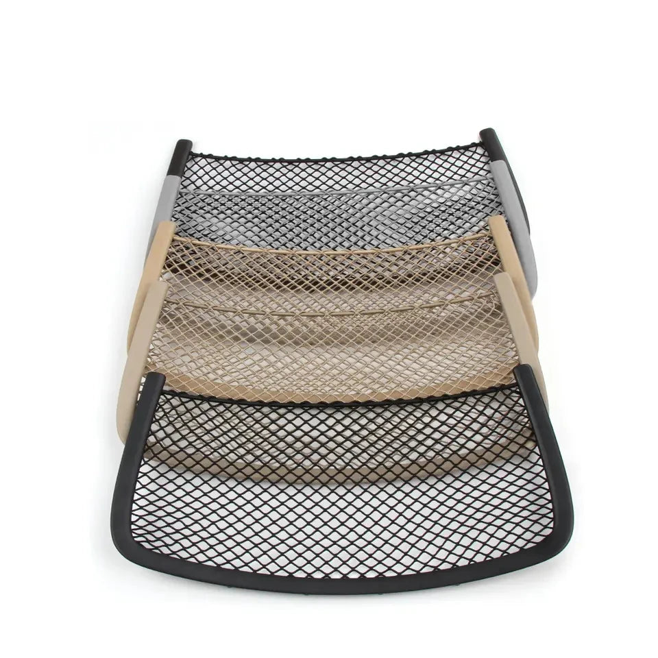 For Mercedes Benz ML GL GLS GLE R Class W164 W166 W251 Car Front Seat Backrest Storage Pocket Pack Cover 1669100003