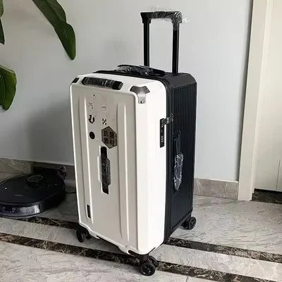 COLENARA High-quality Suitcase Large-capacity ABS + PC Trolley Case Family Travel Essentials Women's with Wheels Rolling Luggage