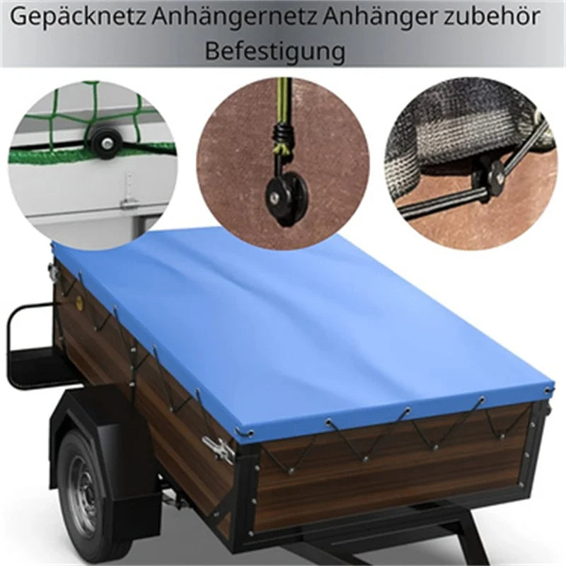 4 Pieces of Luggage Net Trunk Car Specific Hooks 3 Installation Methods Car Modification Hooks Practical Tools