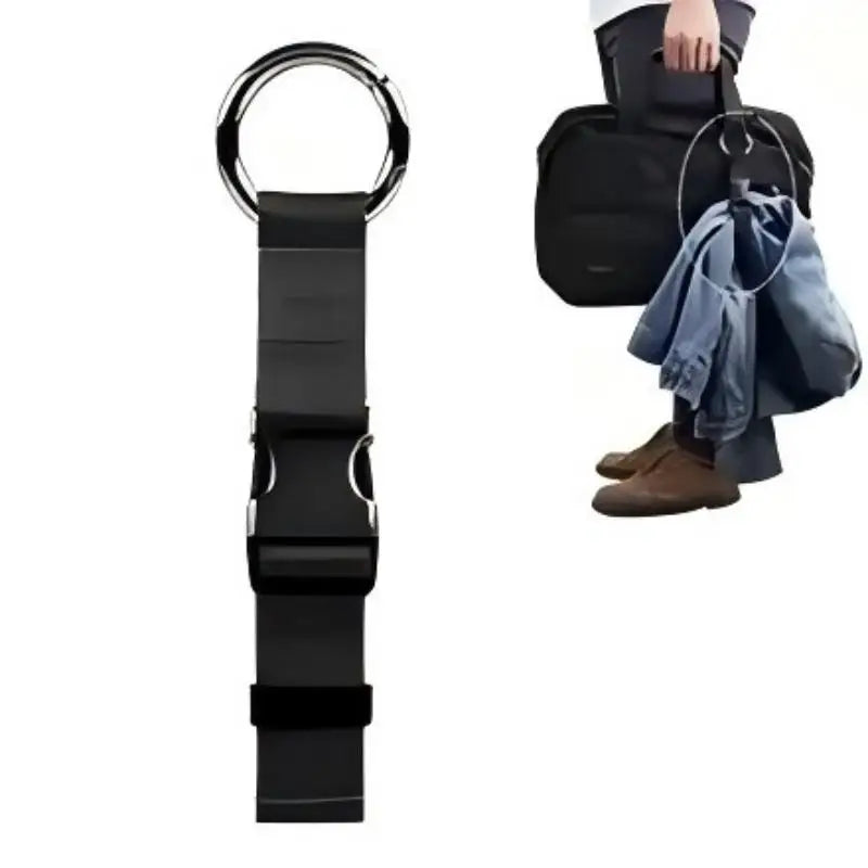 Travel Luggage Fixed Strap Backpack External Strap Portable Strap With Release Buckle Add-A-Bag Luggage Strap Belt Jacket Holder