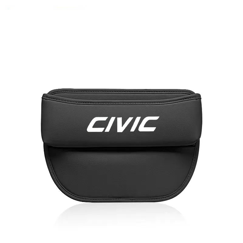 Car Slit Box Organizer PU Leather Car Seat Crevice Gap Storage Bag for Honda civic 8th 10th gen 2017 2018 2019 2016