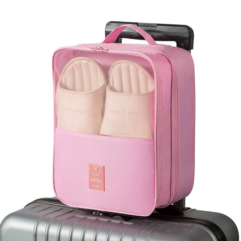 Large-Capacity Shoe Storage Bag — Portable Travel & Business Trip Organizer for Luggage, Dustproof Shoe Case & Cover