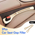 2PCS Car Seat Gap Filler Between Seats Crevice Interior Decoration Auto Accessories For Subaru Forester Outback Brz Solterra XV