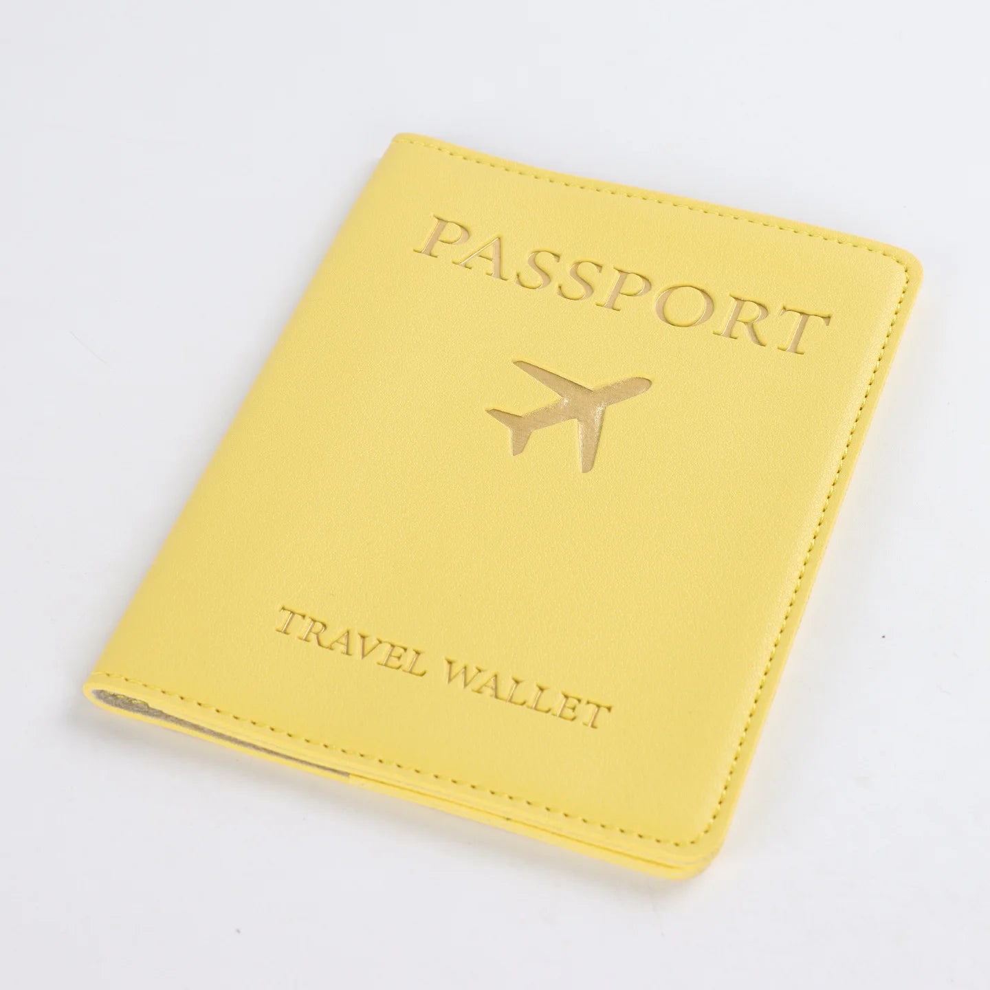 Fashion Leather Passport Holder Travel Wallet for Women Men Simple Wedding Gift Card Cover Hot Sale