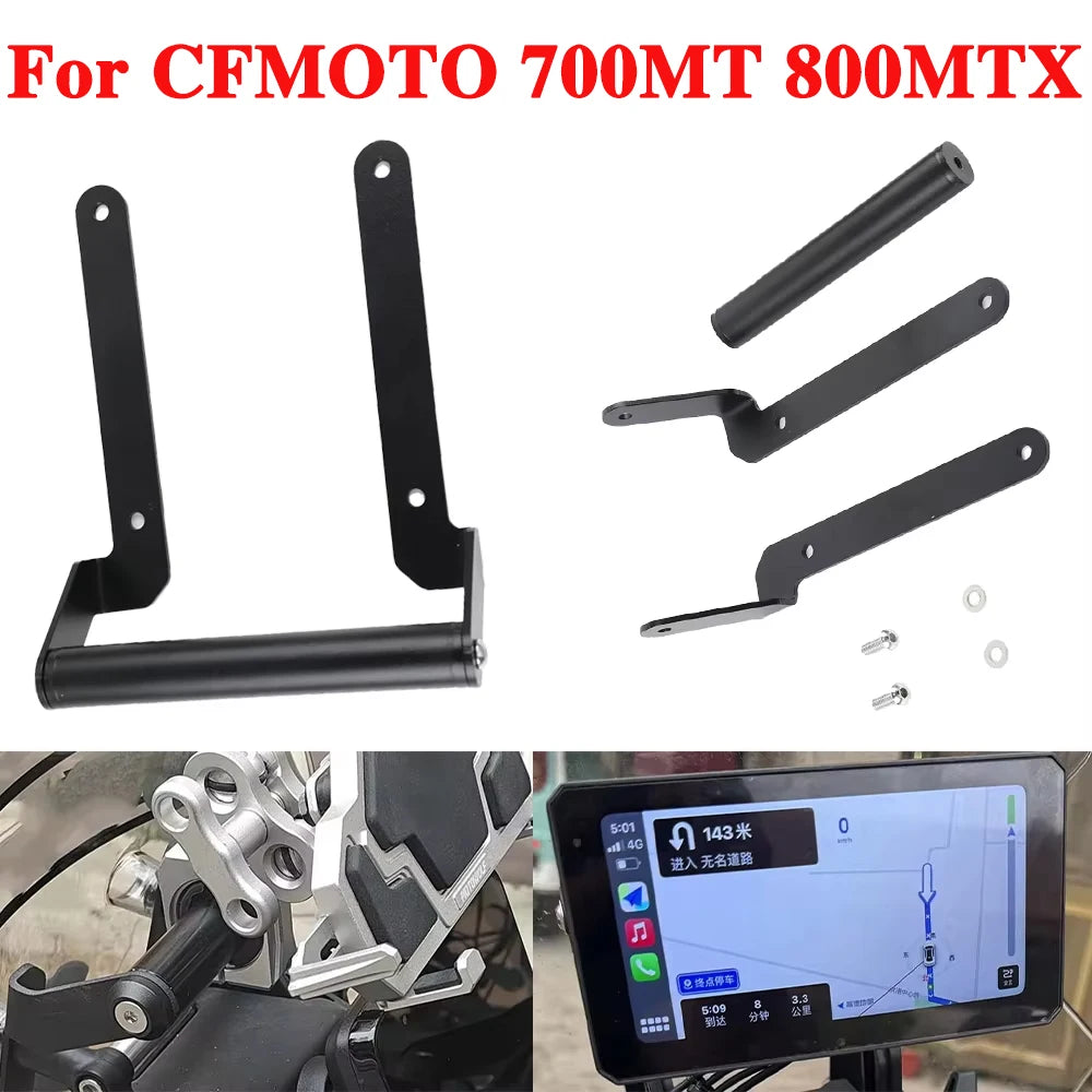 For CFMOTO 700MT 700 MT CF 800MT-X 800MTX 800 MTX MT-X MTX800 Motorcycle Accessories Phone Stand Support GPS Navigation Bracket