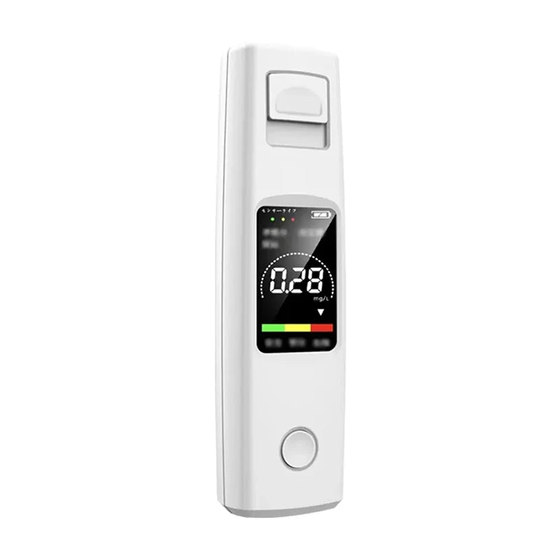 Alcohol Detector Portable Professional High Sensitivity Type-c Charging Breathalyzer Drunk Driving Car Electronic Tool
