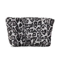 Autumn and Winter Fashionable Pleated Clutch Women Bag, Chic Storage Makeup Bag,  Versatile Stylish Soft Cotton Padded Clutches