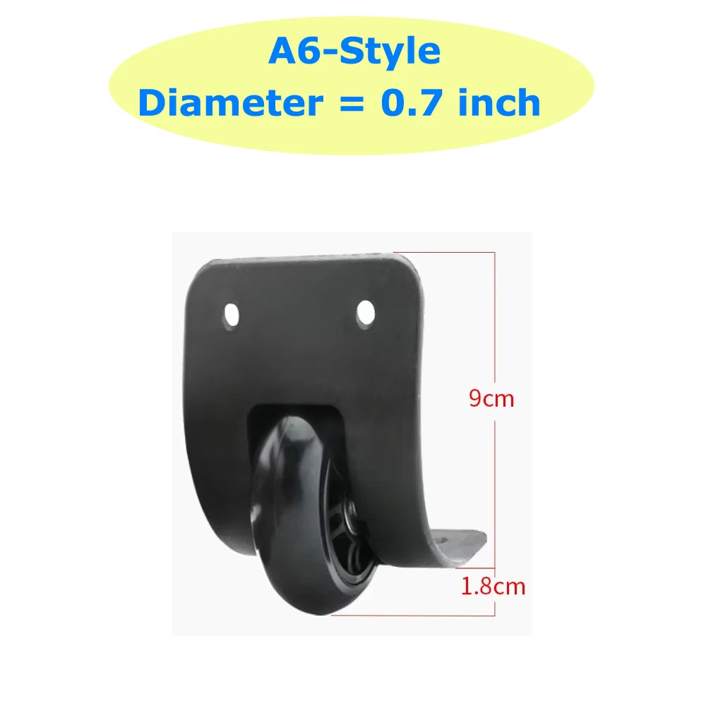 Diameter 1.97 INCH/5MM Wheels for rimowa luggage wheel replacement rimowa suitcase wheels replacement for Rimowa Suitcase Repair