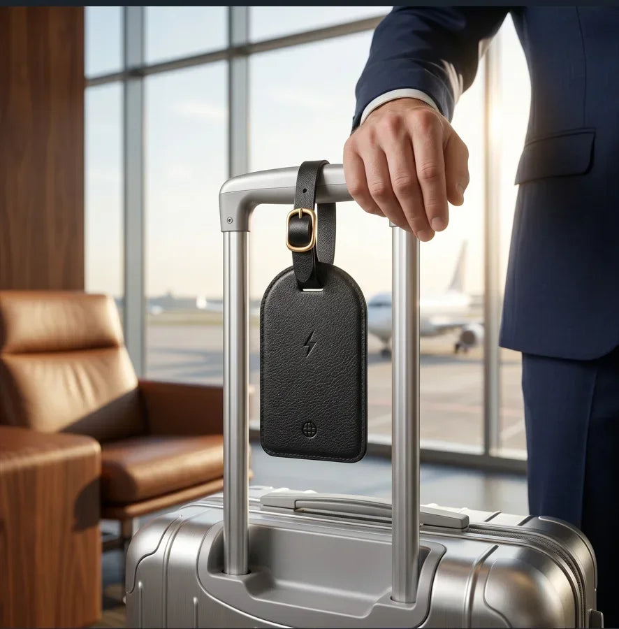 Hot Wireless Charging Smart Suitcase Anti-lost Tracker Luggage Bag Anti-lost Tracker For Apple Find My Luggage Tag Locator