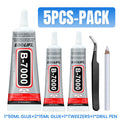 B7000 Soft Glue-Jewelry Glue, Cloth Glue, Manual DIY, Accurate Dot Coating Design, Tasteless and Transparent Waterproof Glue.