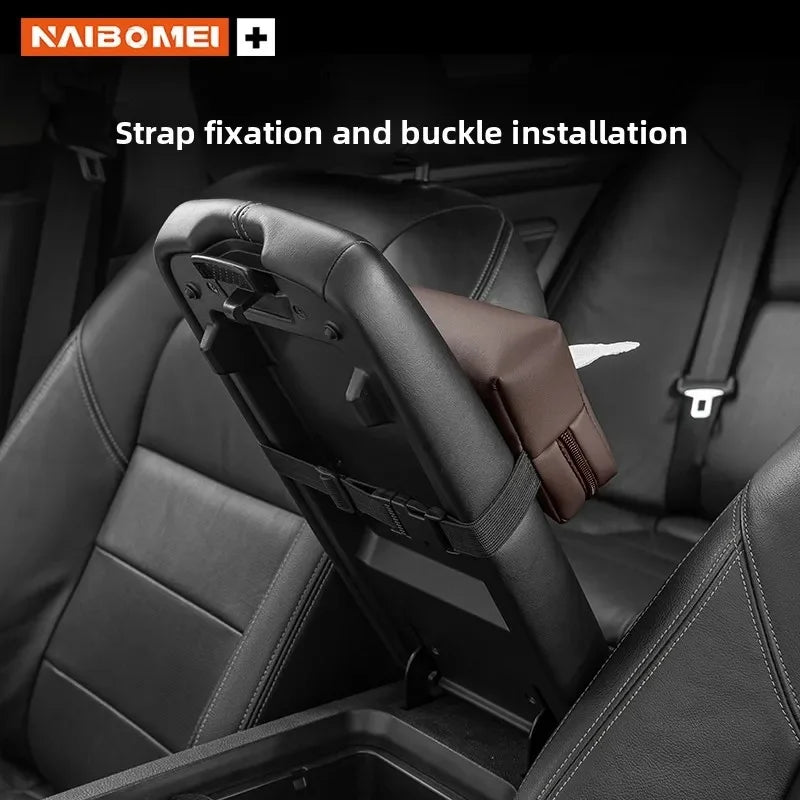 Anti-Scratch Car Armrest Tissue Box for BYD Seal Dolphin Yuan Plus Seal U Frigate 07 Tang EV Han EV Song Pro Auto Accessories