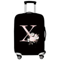 Thick Elastic Luggage Protective Cover Suit for 18-32 Inch Suitcase Covers Trolley Cover Travel Accessorie Pink Flower Series