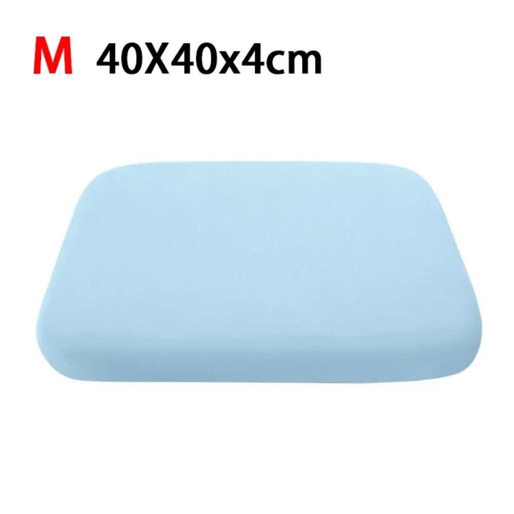 4cm Thick Seat Cushion Ultra Soft Breathable Office Chair Pad Anti-Slip Rebound Car Seat Pad