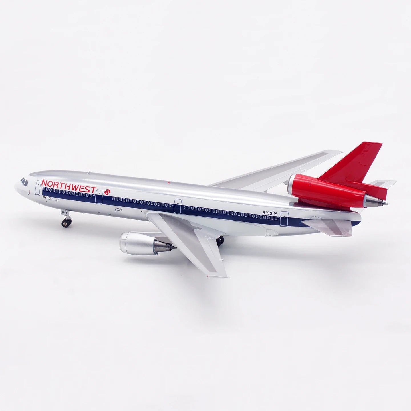 B-104-NW-159P Alloy Collectible Plane B-Models 1:200 Northwest Airlines McDonnell Douglas DC-10-40 Diecast Aircraft Model N159US