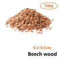 500g Apple Wood Pellets BBQ Flavoring Chips Kiln Dried Sawdus Specialty Wooden Chunks for Barbecue Smoker Grill Bacon Fish Meat