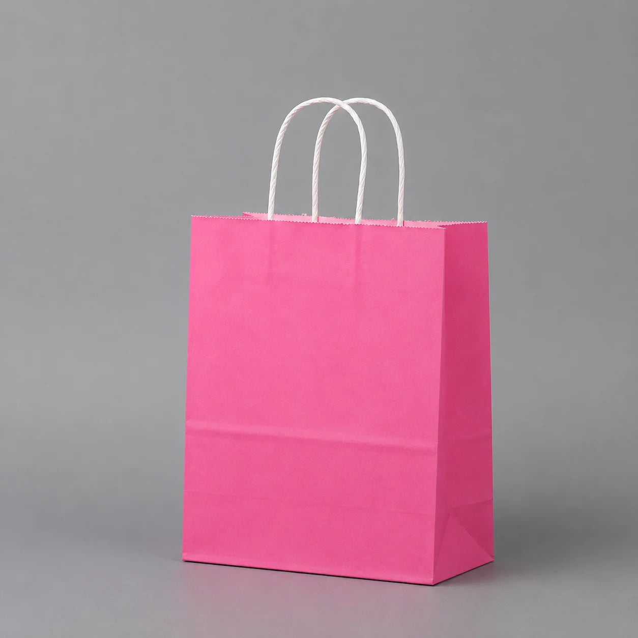 Wholesale kraft paper bags with Handle Custom Logo Cosmetic Clothing Packaging Bags Grocery Shopping Bags Gift Bags
