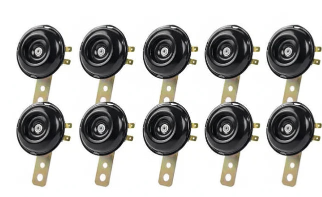 12V Super Loud Waterproof Motorcycle Horn Kit - Electric Speaker for Scooter Motorbikes E-Bikes Mopeds - Horn Accessories