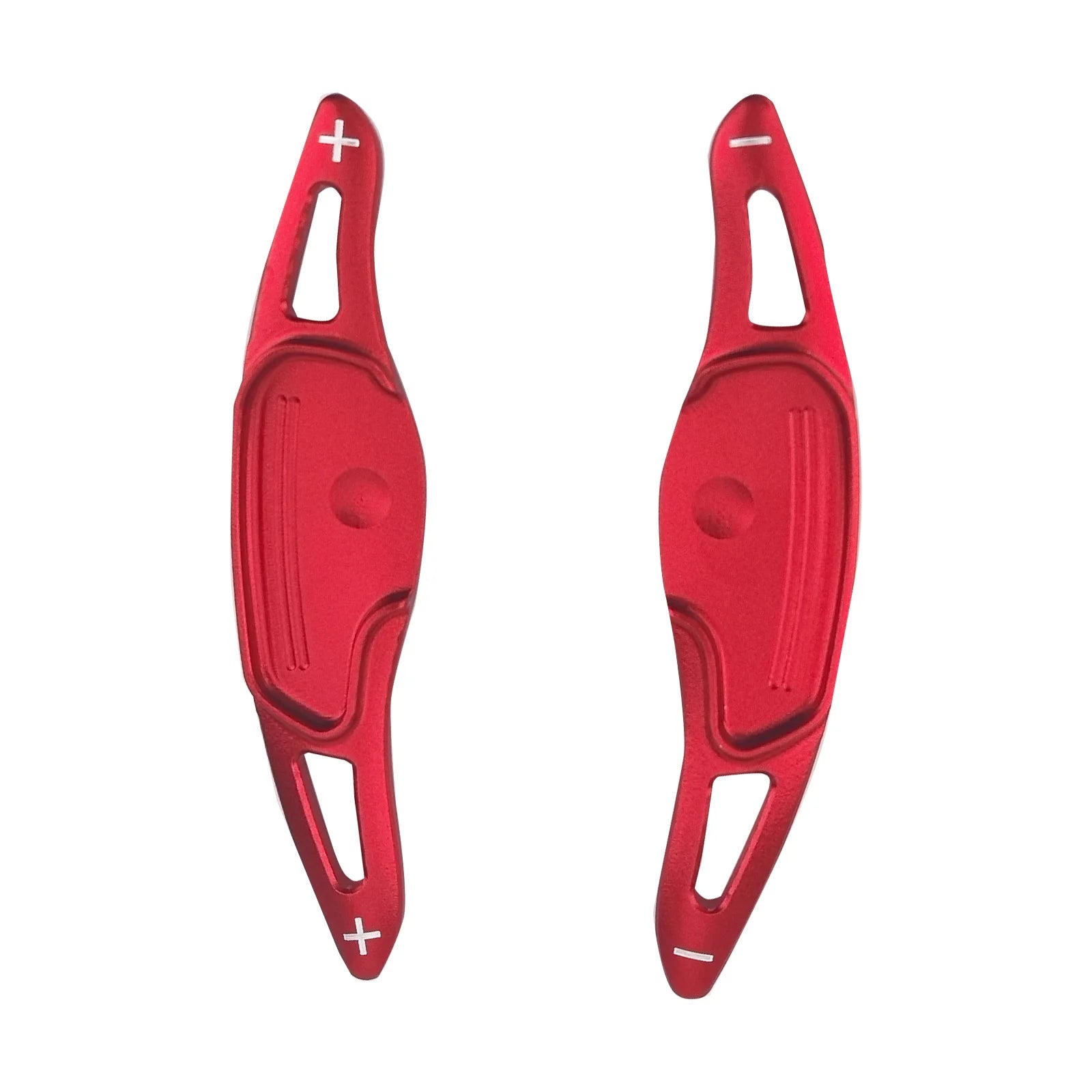 For Hyundai Kona 2024 Shift Paddles steering wheel Aluminum Alloy Shifter Extension Decorated Red Silver Interior