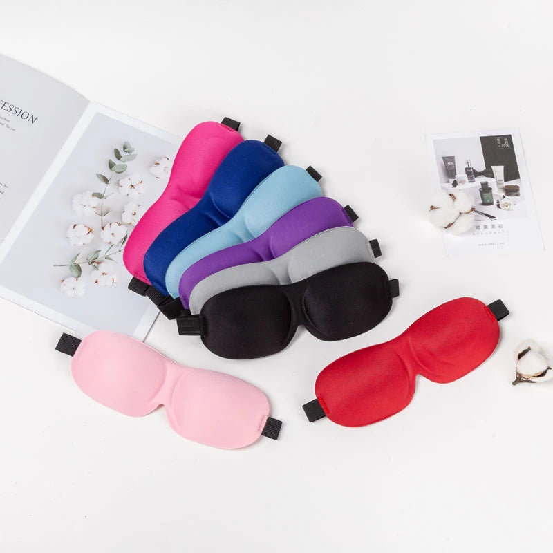 Eye Mask Blackout Sleep 3D Eye Mask Men's and Women's Air Travel Sleep Eye Mask No Nose Wing Eye Mask 2026 NEW