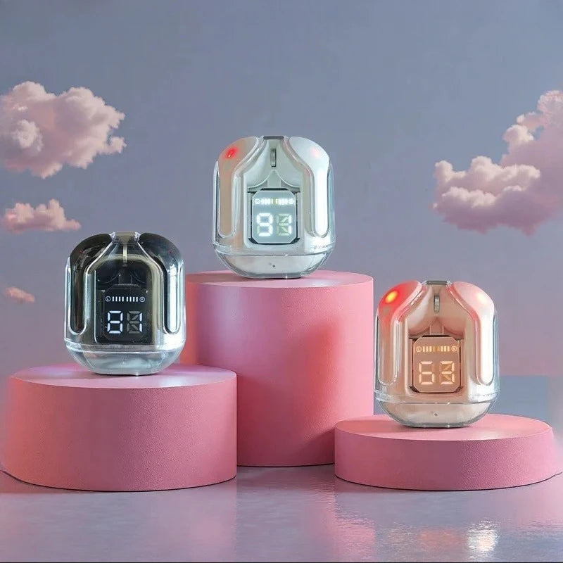 T2 Wireless Mini Earbuds LED Power Digital Display TWS Headset Stereo Sound Bluetooth-compatible 5.3 for iPone Xiaomi Lenovo