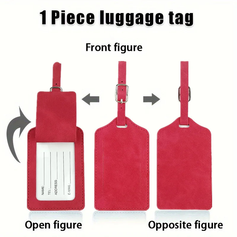 Luggage Tags for Suitcases Baggage Tags with Privacy Protection, Travel Essentials Luggage Accessories