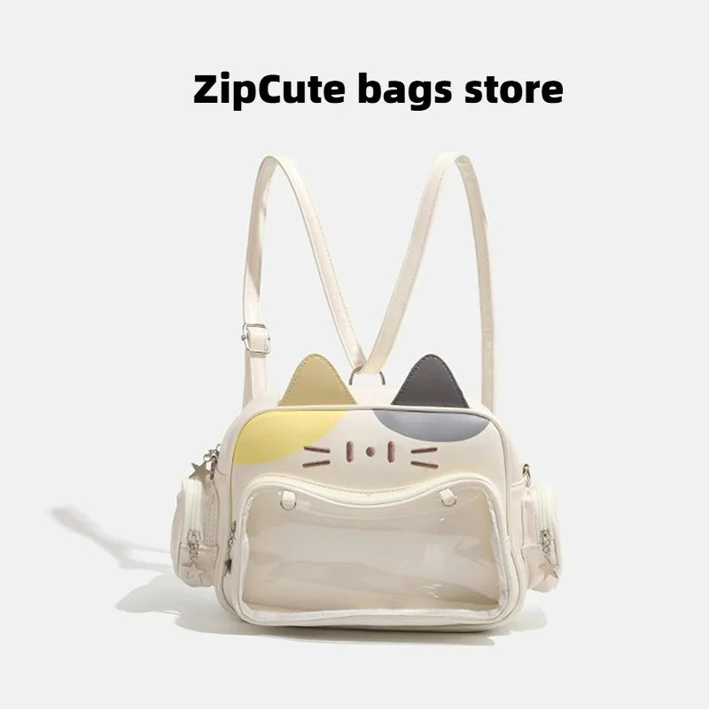 Y2K Millennium Spice Girl large-capacity cat pain bag, five-color versatile 2025 new bar grain versatile single shoulder diagona
