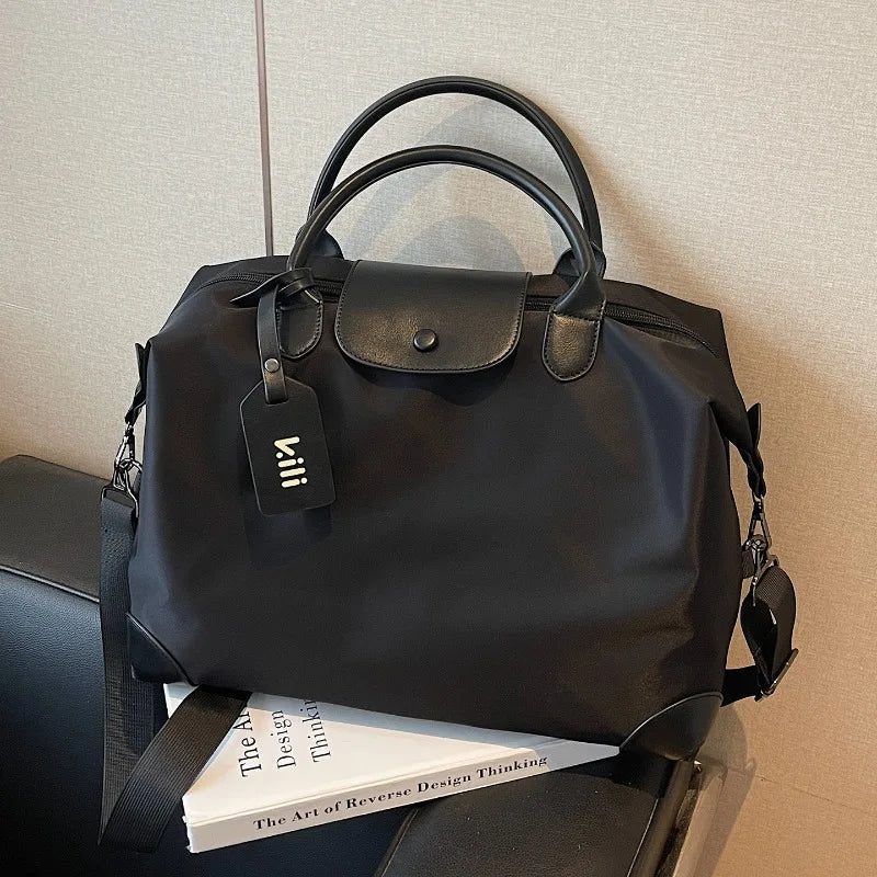 Large Travel Duffel Bag Dry Wet Separation Gym Yoga Weekender Overnight Carry On Luggage with Shoe Compartment Shoulder Handbag