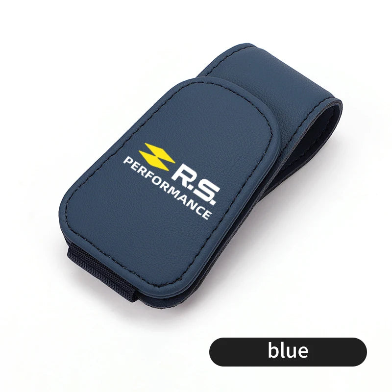 Magnetic Car Glasses Holder Sunshade Platep Card Ticket Clip For Renault Arkana Captur Twingo Talisman RS Line Logan Duster