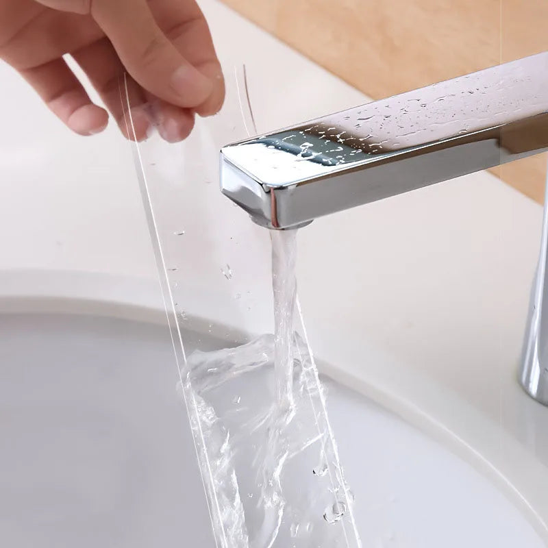 Adhesives Sealers Tape Super Strong Double-Sided Tape Reusable Traceless Waterproof , Adhesive Nano Sticker,Sink Tap Gel Sticker