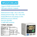 MS32 Digital Pressure Switch RS485 High Precision Pressure Gauge PLC Control RS485 Modbus Communication Pressure Transmitter