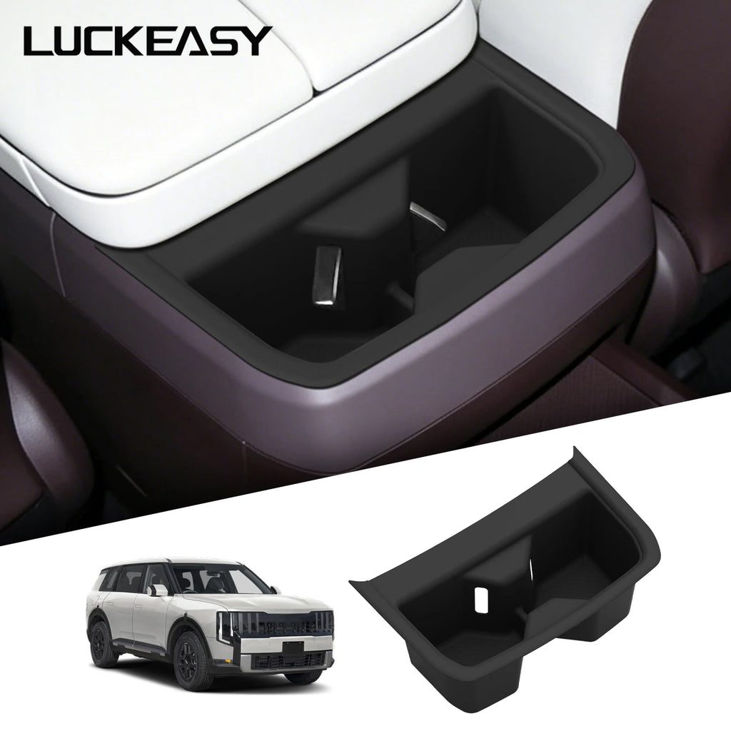 for Kia Telluride 2027 Car Water Cup Holder Interior Accessories Center Console Armrest Box Rear Cup Holder Drinks Holder