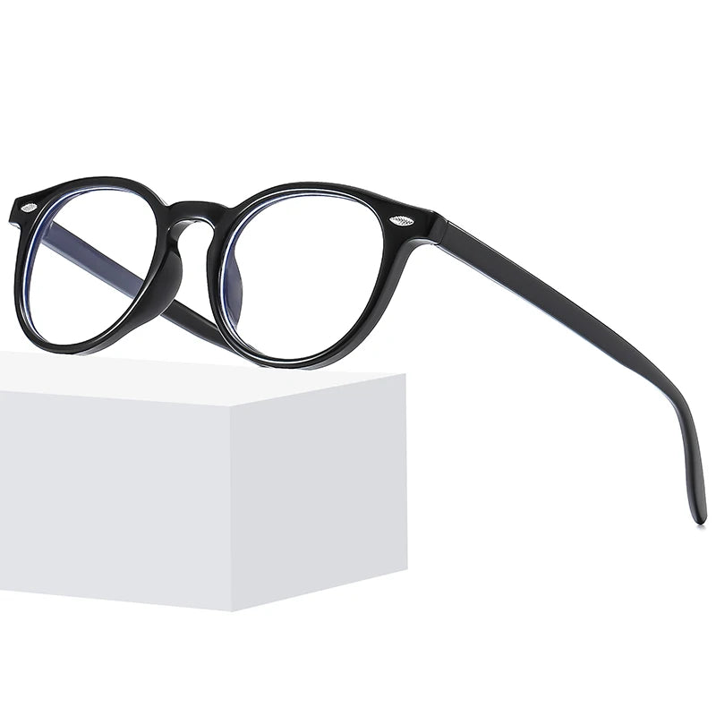 Hiking 2pcs Fashion Small Round Anti Light Glasses Women Multi Color Frame Design Eyewear for Men Driving Female Eyeglasses