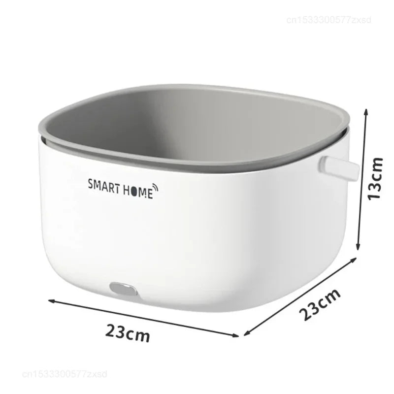 Ultrasonic Vegetable Washing Machine Food Remove Pesticide Residues Washer Fruit Dirt Cleaning Purifier Basket Kitchen Supplies