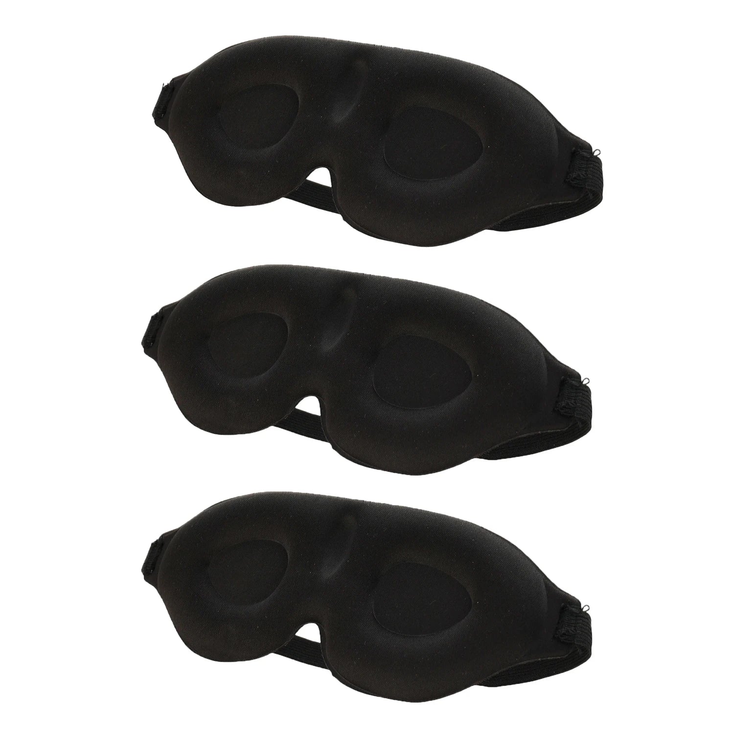 3D Sleeping Eye Mask Memory Foam Comfortable Light-blocking Eye Protection Patch Suit for Travel Aviation Sleep Unisex Simple