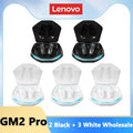 Choice Lenovo GM2 Pro TWS Wireless Bluetooth Headset Touch Control Mic Earbuds Headphones Noise Cancelling Air Pro Earphones