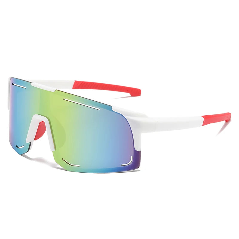 Hiking Square Sports Anti Light Glasses Men Women UV400 Sports Eyeglasses Bicycle Bike Eyewear Road Goggles Wrap Around Shades