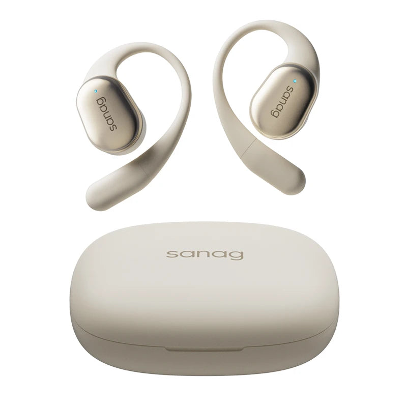 Sanag C16S Open Ear OWS Wireless Earphones Bluetooth 5.4 Air Conduction Headphones HiFi Sound 56Hours Playtime Waterproof TWS