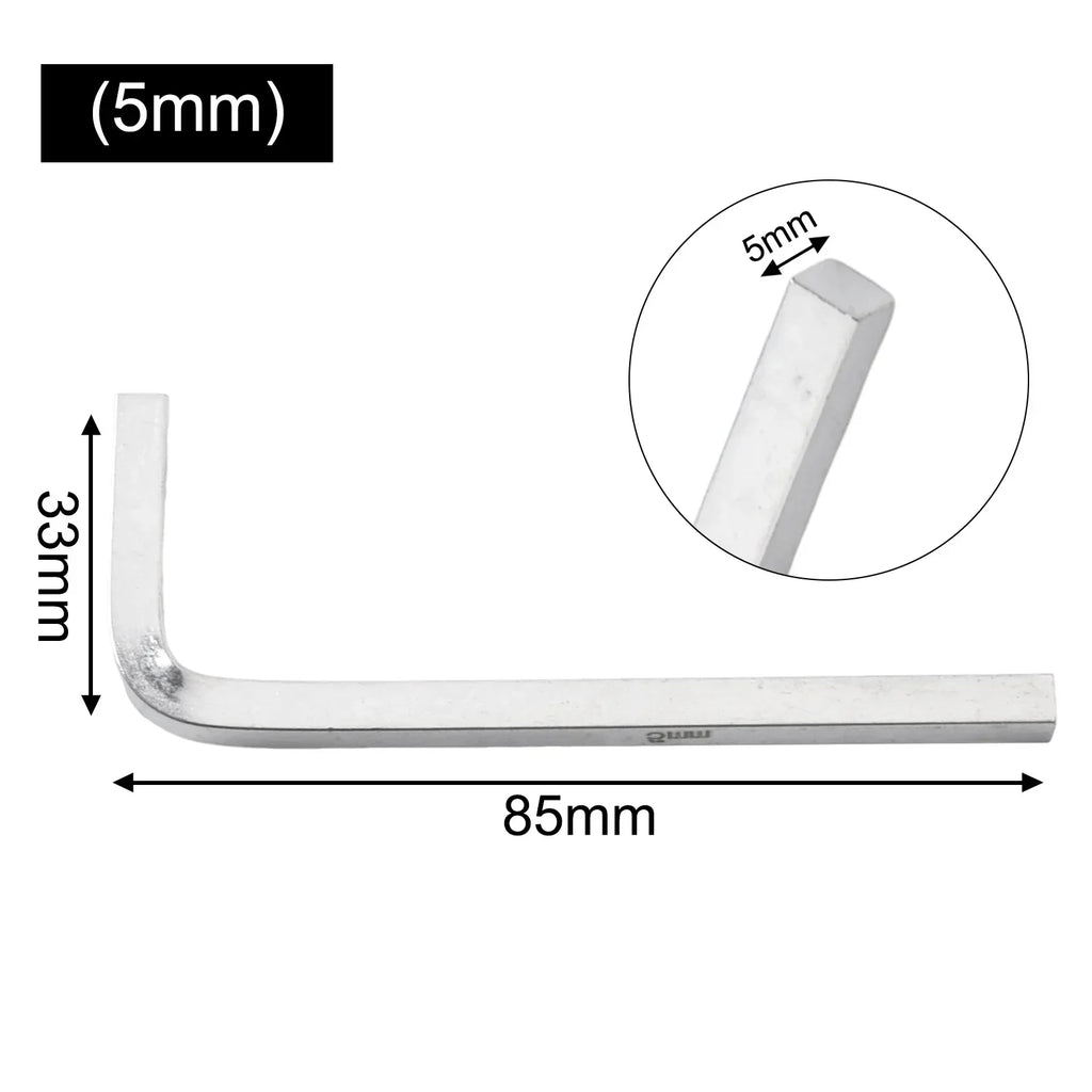 3-8mm L Shape Square Head Wrench Square Key 4 Point Wrench Screwdriver Set For Tighten Square Screw Universal Wrench Hand Tools