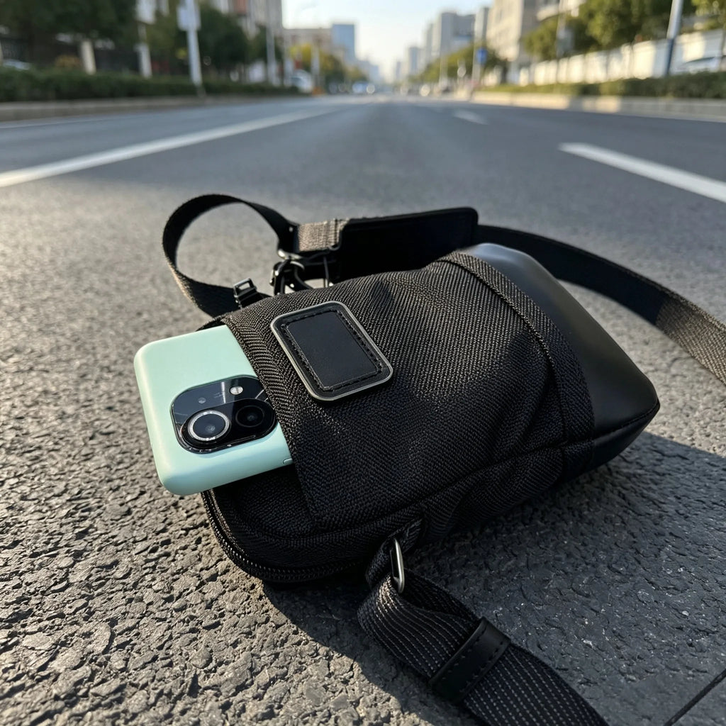 Casual Mini Ballistic Nylon Crossbody Bag New Stylish Single Shoulder Phone Storage Bag