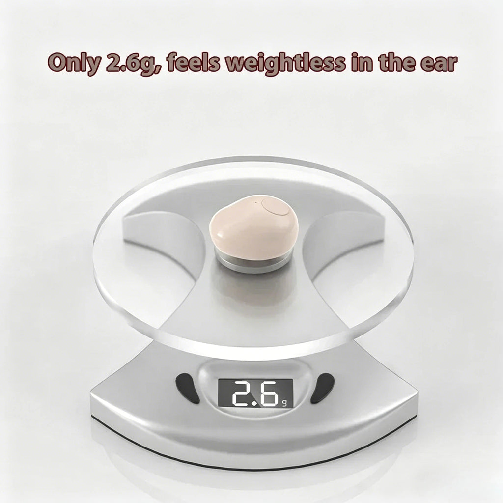 Mini Wireless Earphones Bluetooth 5.4 Headphones with Great Endurance Earbuds With Mic Lightweight for Sleepy Music Video