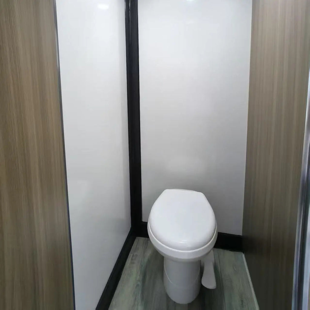Portable Luxury Restroom Trailer Outdoor Restroom Shower Toilet Trailer Portable Prefab Modern  for Park Use