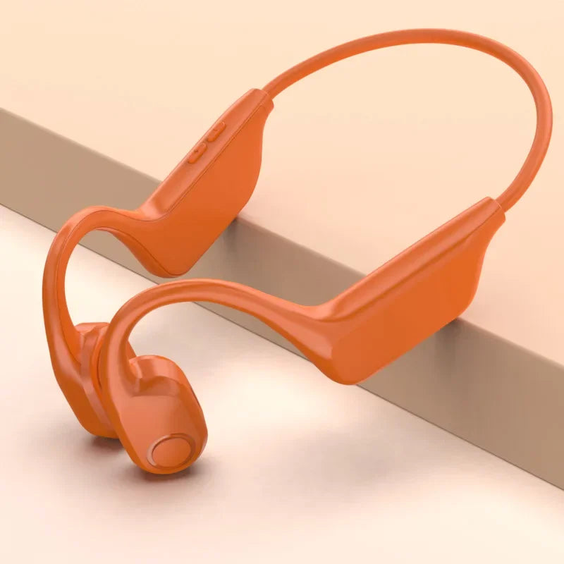 Lenovo Open-Ear Bone Conduction Bluetooth Headphones with Extra-Long Battery Life Perfect for Running, Cycling Swimming Sports