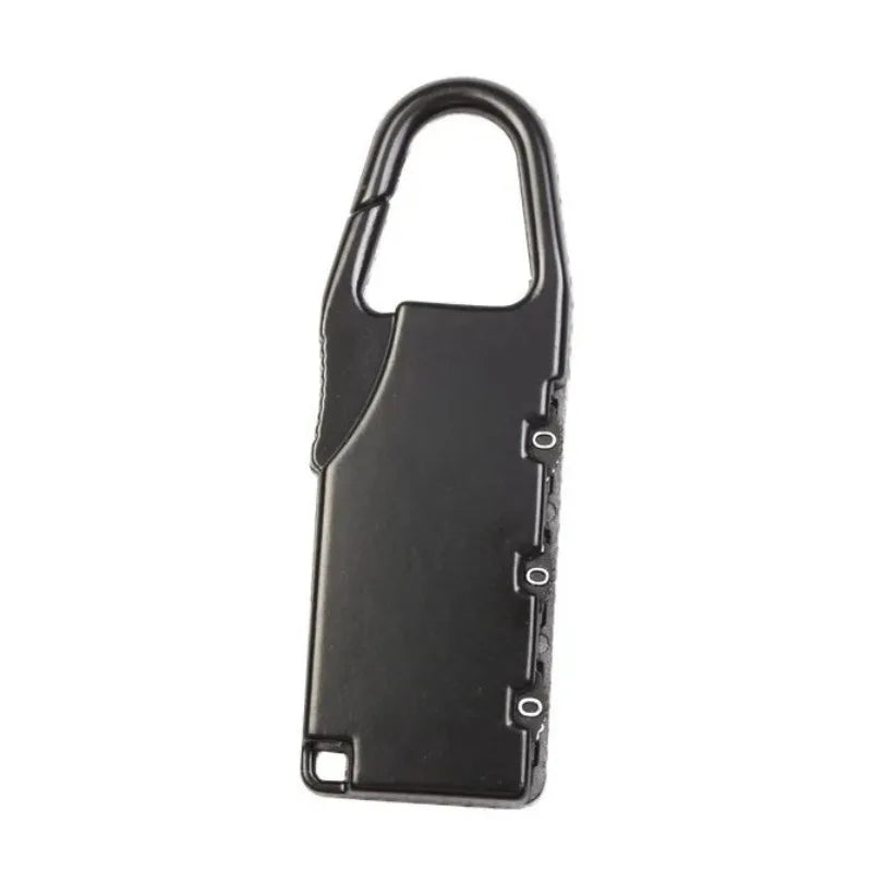 1Pc Zinc Alloy Mini Password Padlock Anti-theft Compact Small Combination Lock for Travel Luggage Camera Bag Backpack Security