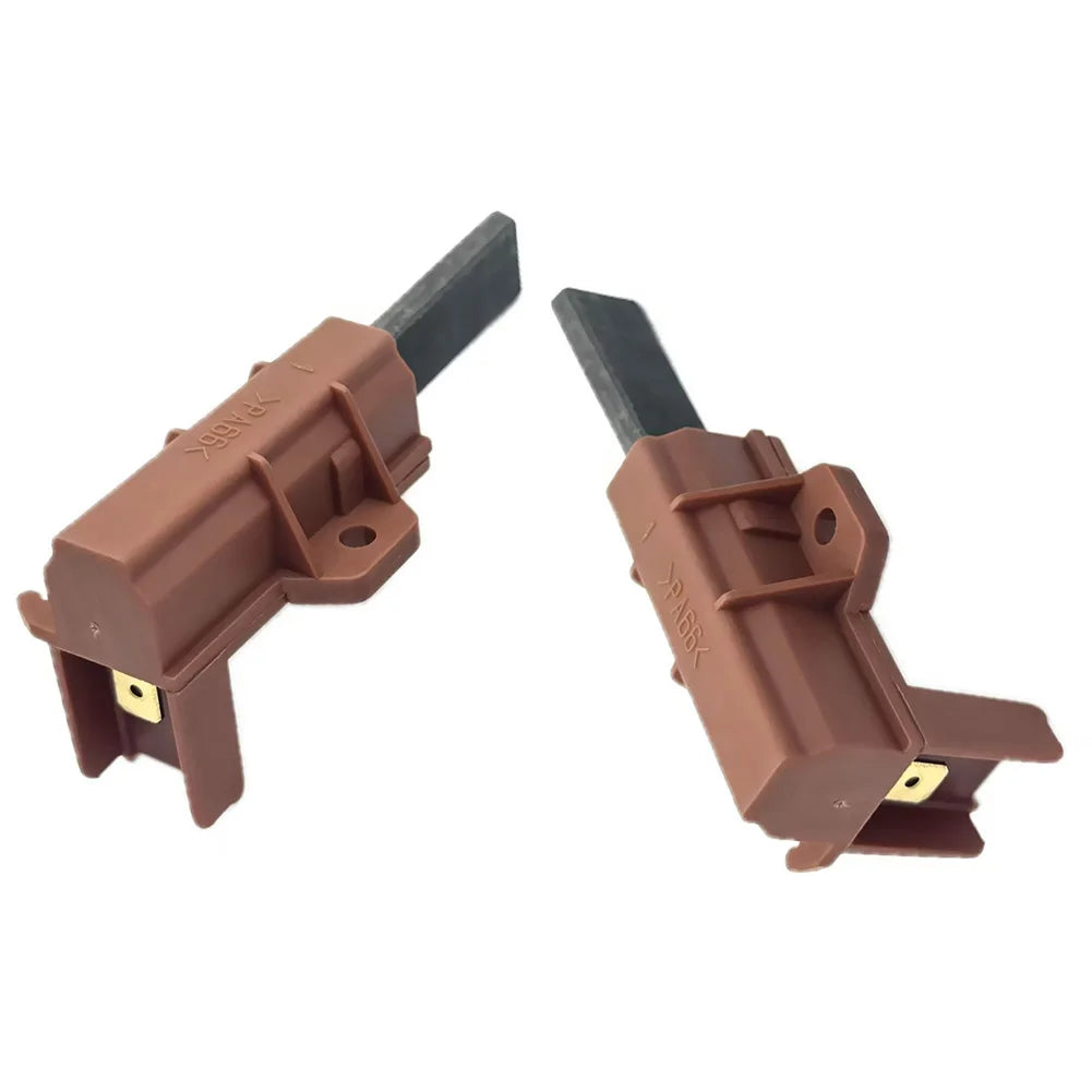 Motor Carbon Brush Replacement Pack with Holder for Hotpoint For Indesit For Zanussi Washing Machine Service Parts