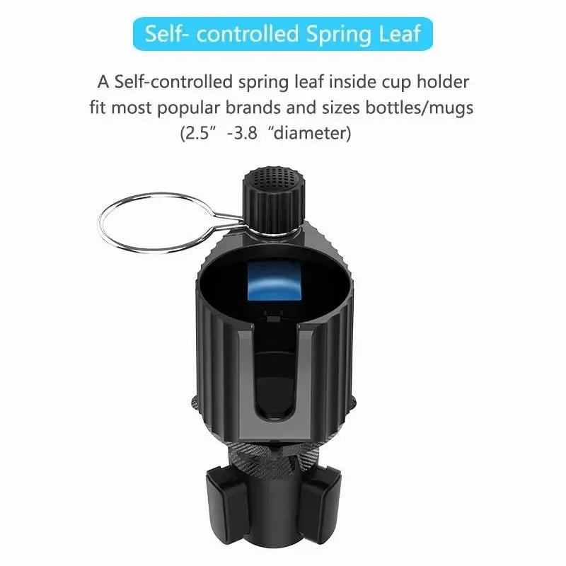Car Phone Holder Cup Holder Extender Multifunctional Adjustable Drinking Bottle Holder Detachable CarHolder Storage Rack