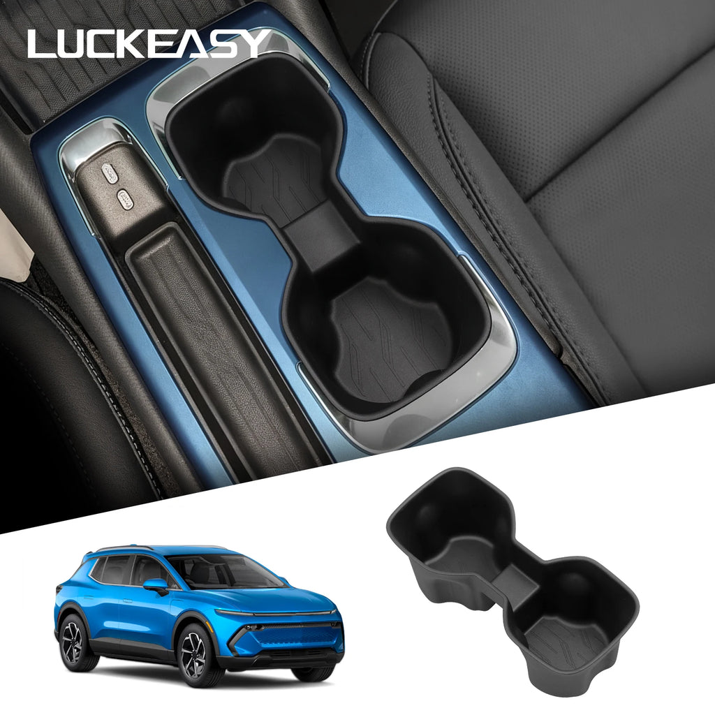 for Chevrolet Equinox EV 2024 2025 Central Console Water Cup Holder Car Interior Accessories Drinks Holder Storage Case